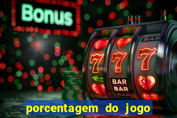 porcentagem do jogo fortune tiger